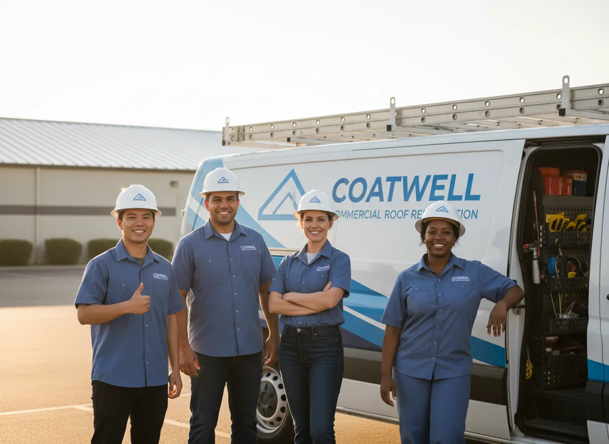 Commercial roof coating company in Vida, MT